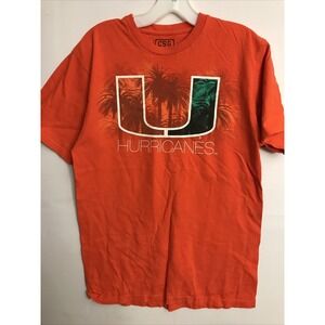 champs‎ sports gear medium orange Hurricanes Team T Shirt
